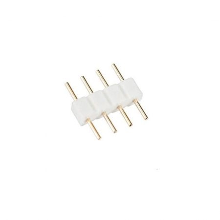 Connecteur de bande LED 4 broches double face RGB RVB
