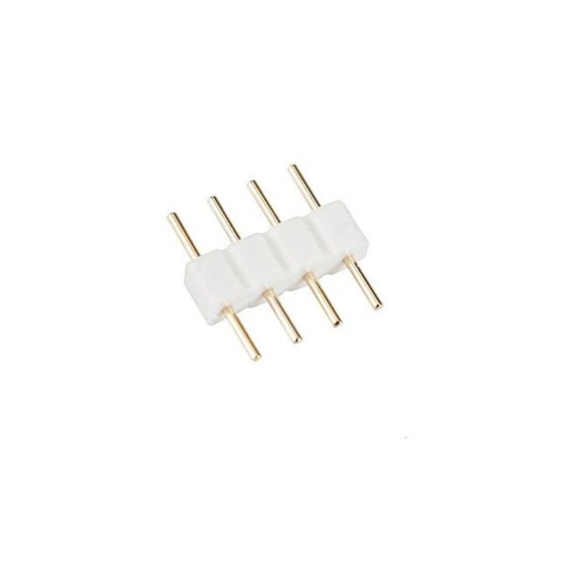 Connecteur de bande LED 4 broches double face RGB RVB