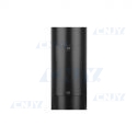 Mât d'éclairage pour lampadaire solaire 60 mm 3 m 20 x 20 cm noir