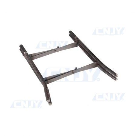 Kit d'ancrage béton pour mât de lampadaire solaire , base 20x20cm