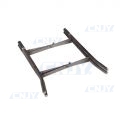 Kit d'ancrage béton pour mât de lampadaire solaire , base 20x20cm