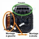 Phare routier GZER®XR5 12V 24V / Position - Code - Phare - Clignotant - Anti brouillard