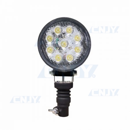 Phare de travail Agricole sur hampe à led GZER®EX1 27W 12V/24V