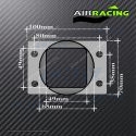 PLATINE ADAPTATEUR FILTRE À AIR UNIVERSEL POUR RACCORDEMENT CARRÉ BMW OPEL VW PORSCHE