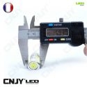 1 AMPOULE LED CNJY HLU 8W CULOT HP24 TYPE 24W BLANC 6000K CITROEN C5 C4 DS4 PEUGEOT 3008 5008 4007