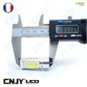 1 AMPOULE LED CNJY HLU 8W CULOT HP24 TYPE 24W BLANC 6000K CITROEN C5 C4 DS4 PEUGEOT 3008 5008 4007