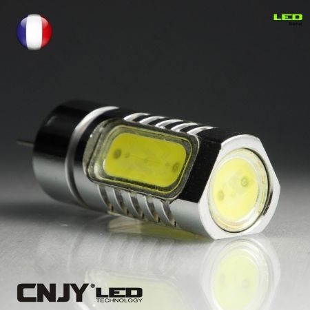 1 AMPOULE LED CNJY HLU 8W CULOT HP24 TYPE 24W BLANC 6000K CITROEN C5 C4 DS4 PEUGEOT 508 3008 5008 4007