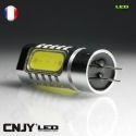 1 AMPOULE LED CNJY HLU 8W CULOT HP24 TYPE 24W BLANC 6000K CITROEN C5 C4 DS4 PEUGEOT 508 3008 5008 4007