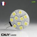 1 AMPOULE LED G4 10SMD 5050 12V VDC BLANC CHAUD ou FROID MAISON BATEAU CAMPING-CAR