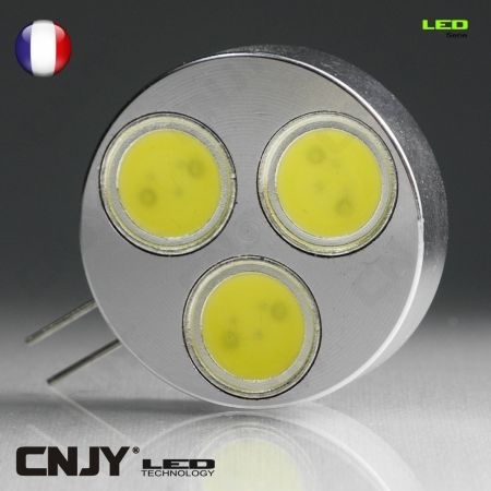 Ampoule R5W BA15S 9 Leds rondes 24 volts - Led-effect