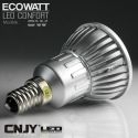 1 AMPOULE ECOWATT LED CONFORT 3W GU10-MR16-E27 12VDC ou 220VAC PUISSANTE ET COMPACT MAISON BATEAU CAMPING-CAR