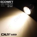 1 AMPOULE ECOWATT LED CONFORT 3W GU10-MR16-E27 12VDC ou 220VAC PUISSANTE ET COMPACT MAISON BATEAU CAMPING-CAR