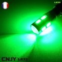 1 AMPOULE BA9S T4W A LED NIKKON 5630SMD 12V BI-POLAIRE CANBUS ANTI ERREUR ODB LENTICULAIRE