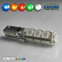 1 AMPOULE BAX9S H6W 13 LED 5050SMD 12V POLARISEE CANBUS ANTI ERREUR ODB 