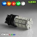 1 AMPOULE LED T20 7440 TYPE W21W 27 LED SMD 5050