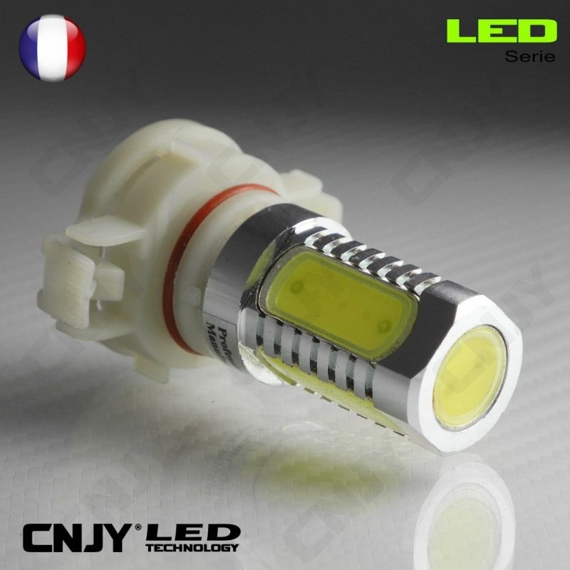 1 AMPOULE LED HLU PSY24W 18mm 8W BLANC/ORANGE POUR CLIGNOTANT OU FEUX DE RECUL