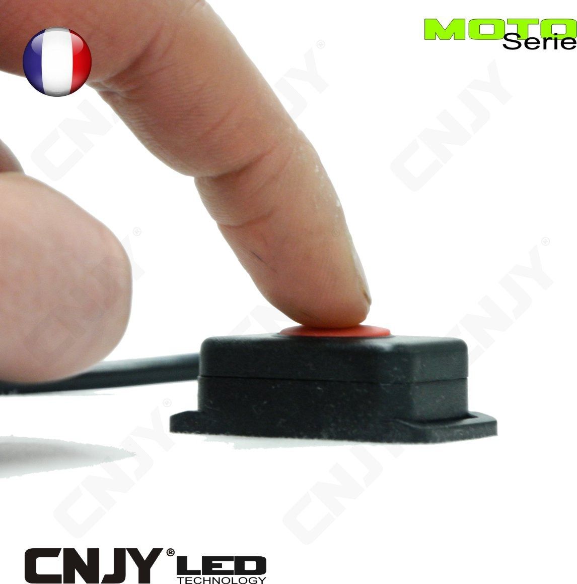 Interrupteur LED CBE 12V – Modèle Mc12N/M Sans Couvercle – Marron – Réf. 212995