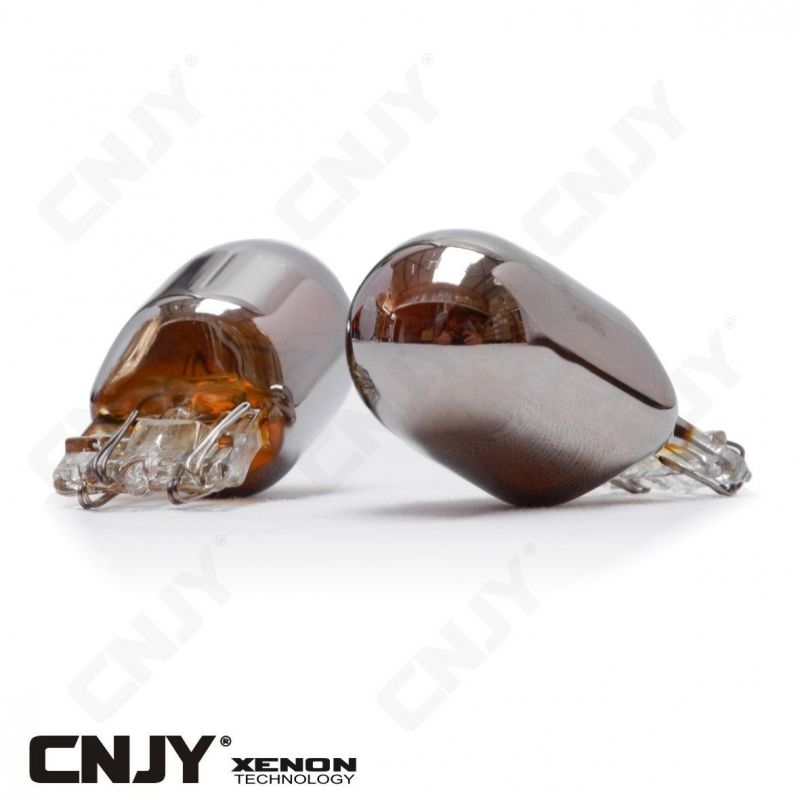 2 AMPOULES CHROME ORANGE WY21/5W W21/5W T20 7443 ECLAIRAGE ORANGE