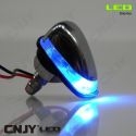 1 PAIRE DE GICLEUR LAVE GLACE A LED CHROME-COULEUR MONO- AUTO TUNING 12V