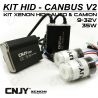 1 KIT H4 P43T SIMPLE 24V DE CONVERSION AMPOULE HID XENON ANTI ERREUR CANBUS V2 CONVERTISSEUR 35W 5.5AMP 9~32V POUR CAMION 