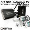 1 KIT H4 P43T BI-XENON 24V DE CONVERSION AMPOULE HID XENON ANTI ERREUR CANBUS V2 CONVERTISSEUR 35W 5.5AMP 9~32V POUR CAMION 