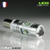 1 AMPOULE BA9S T4W 5 LED CREE 25W LENTICULAIRE 24V BI POLAIRE