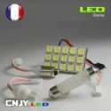 1 PANNEAU ADHESIF AVEC PRISE C5W 12V A 6 LED SMD 31MM