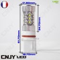 1 AMPOULE LED P13W 80W CREE LENTICULAIRE 9009 5502 P13 PSX26W 12V POUR FEUX DE JOUR & PHARE ANTI BROUILLARD