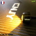 1 FEUX EAGLE LED 5W CYLINDRIQUE LENTICULAIRE IDEAL EN FEUX DE JOUR DIURNE AUTO-MOTO UNIVERSEL . VERSION ADHESIVE BLACK -12/24V