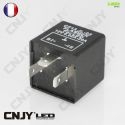 RELAIS POUR CENTRALE CLIGNOTANTE - CORRIGE LE CLIGNOTEMENT RAPIDE APRES MONTAGE DE LED MODEL 3 BROCHES CF13 -JL02