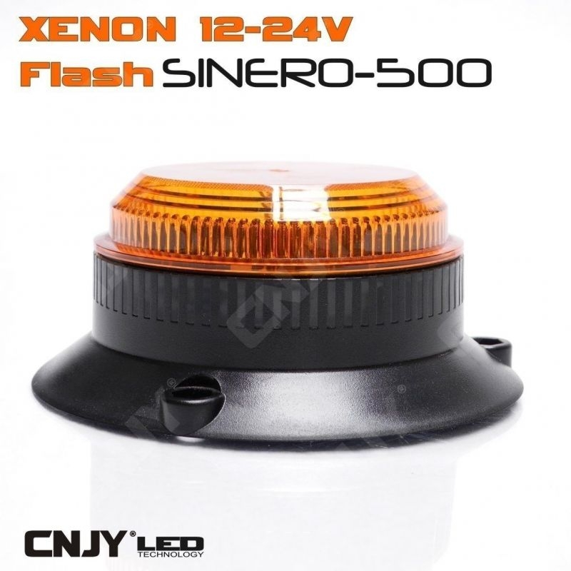 Feux à éclat 5w Sinéro orange type gyrophare xenon