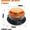 Feux à éclat 5w Sinéro orange type gyrophare xenon