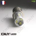 AMPOULE LED HI/LOW H6/H6M BA20D 12V/24V B35 CREE LED XPE 80W CODE/PHARE/ROUTE - FEUX MOTO MULTIVOLTAGE BI-POLAIRE