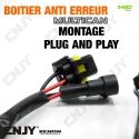 1 BOITIER MODULE ANTI ERREUR -MULTICAN- MONTAGE DE KIT DE CONVERSION XENON HID SANS ERREUR ODB BUSCAN/CANBUS