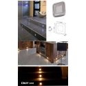 DALLE CARRE LED POUR ECLAIRAGE DE TERRASSE SALLE DE BAIN CUISINE IP67 INTERRIEUR/EXTERIEUR 12V ou KIT 220V