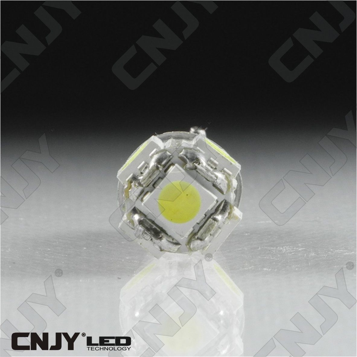 ampoule,light,bulb,led,truck,camion,ba9s,t4w,9mm,24v,dc,polarisee,5,led,smd,blanc,6000k