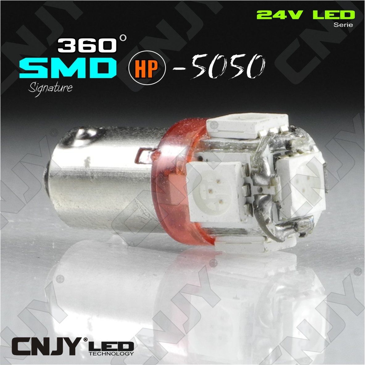 ampoule,light,bulb,led,truck,camion,ba9s,t4w,9mm,24v,dc,polarisee,5,led,smd,ROUGE,red,rojo