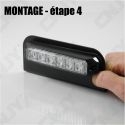 Equerre de montage pour feu à éclat large