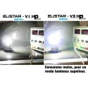 KIT LED CNJY ELISTAR-V3 "SLIM" 2 AMPOULES NON VENTILEE H7-PX26D 20W -12V -5500K -POUR FEUX CROISEMENT-ROUTE-ANTI BROUILLARD 12V