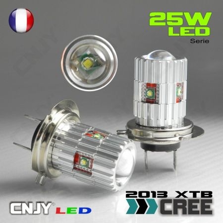 2 AMPOULES LED H7 CREE 50W POUR ANTI BROUILLARD SUR AUDI A4-B5 à partir de 1999