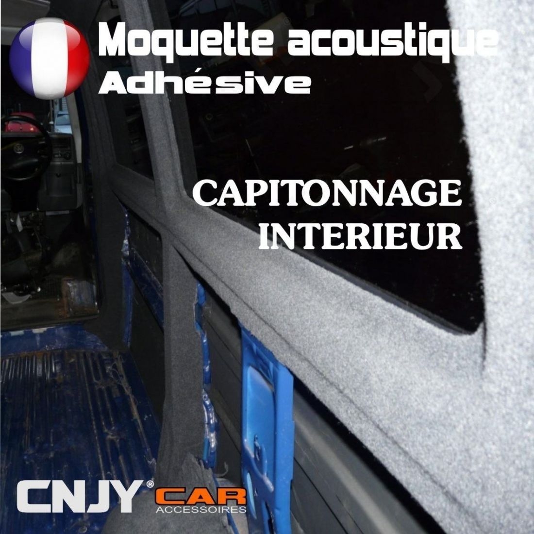 Moquette Acoustique Adhesive Facile à Installer Réduction Du Bruit Panneaux  De Mousses Acoustiques Résistant à L