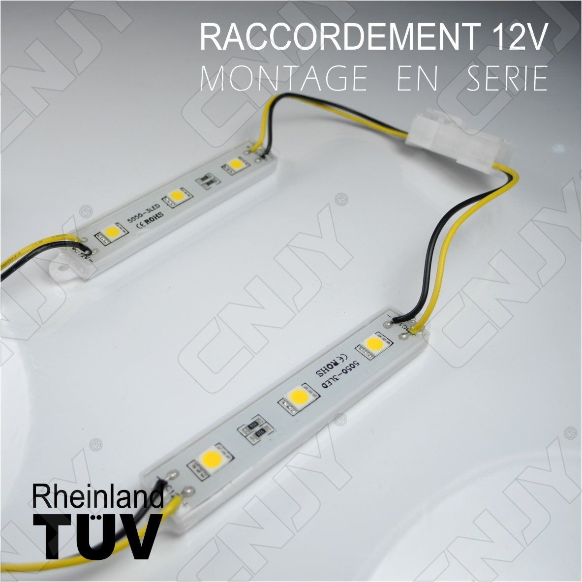 module,led,cable,smd,5050,blanc,froid,chaud,bleu,rouge,vert,orange,rose,violet,jaune,rgb,etanche,ip68,pour,marquage,publicitaire,enseigne,lumineuse,tuning,decoration,12V,DC