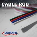 CÂBLE RGB RVB - 4 Brins - DURAFIL Vendu au mètre 