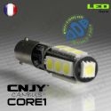 1 AMPOULE CORE1 BAX9S H6W 13 LED SMD 12V SUPER CANBUS ANTI ERREUR ODB SPECIAL VEHICULES COMPLEXE