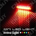 Drône Led Light - Mini feux léger pour éclairage et signalisation led sur drône 12V dc BLANC-ORANGE-BLEU-ROUGE-VERT