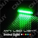 Drône Led Light - Mini feux léger pour éclairage et signalisation led sur drône 12V dc BLANC-ORANGE-BLEU-ROUGE-VERT