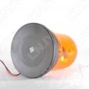 Gyrophare rotatif halogène orange 55w ogive magnétique ECE R65 24V