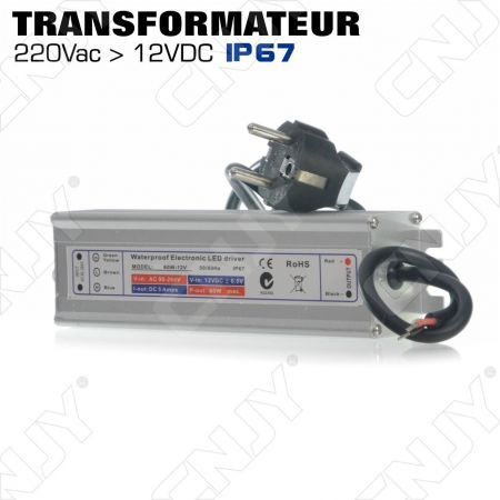 Convertisseur transformateur 220V 12V 