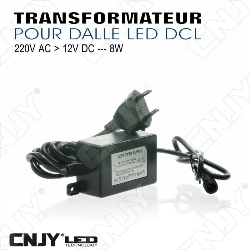 TRANSFORMATEUR CONVERTISSEUR DE TENSION 12V DCL 8W ou 30W