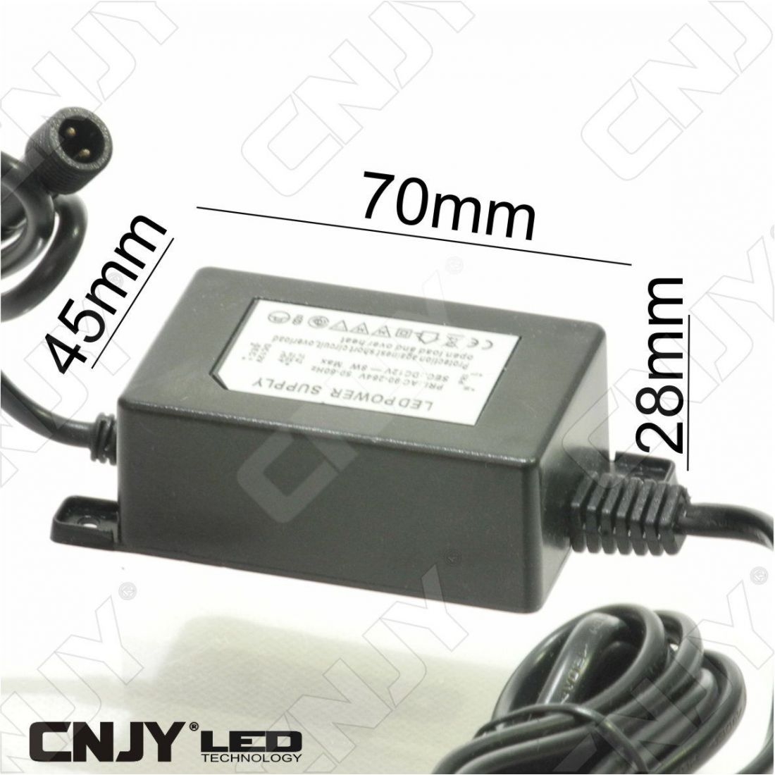 TRANSFORMATEUR CONVERTISSEUR DE TENSION DCL IP44 8W ou 30W 220V AC a ...